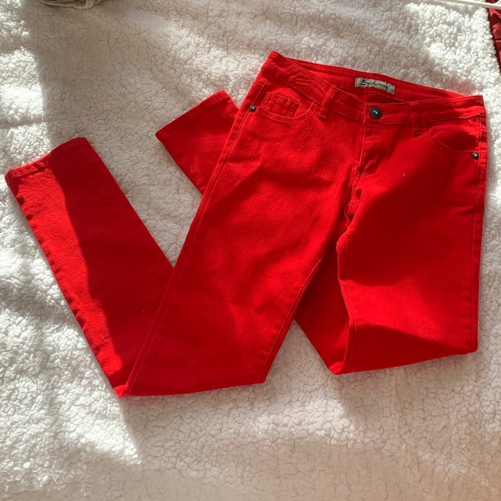 NOWT red jeans!
